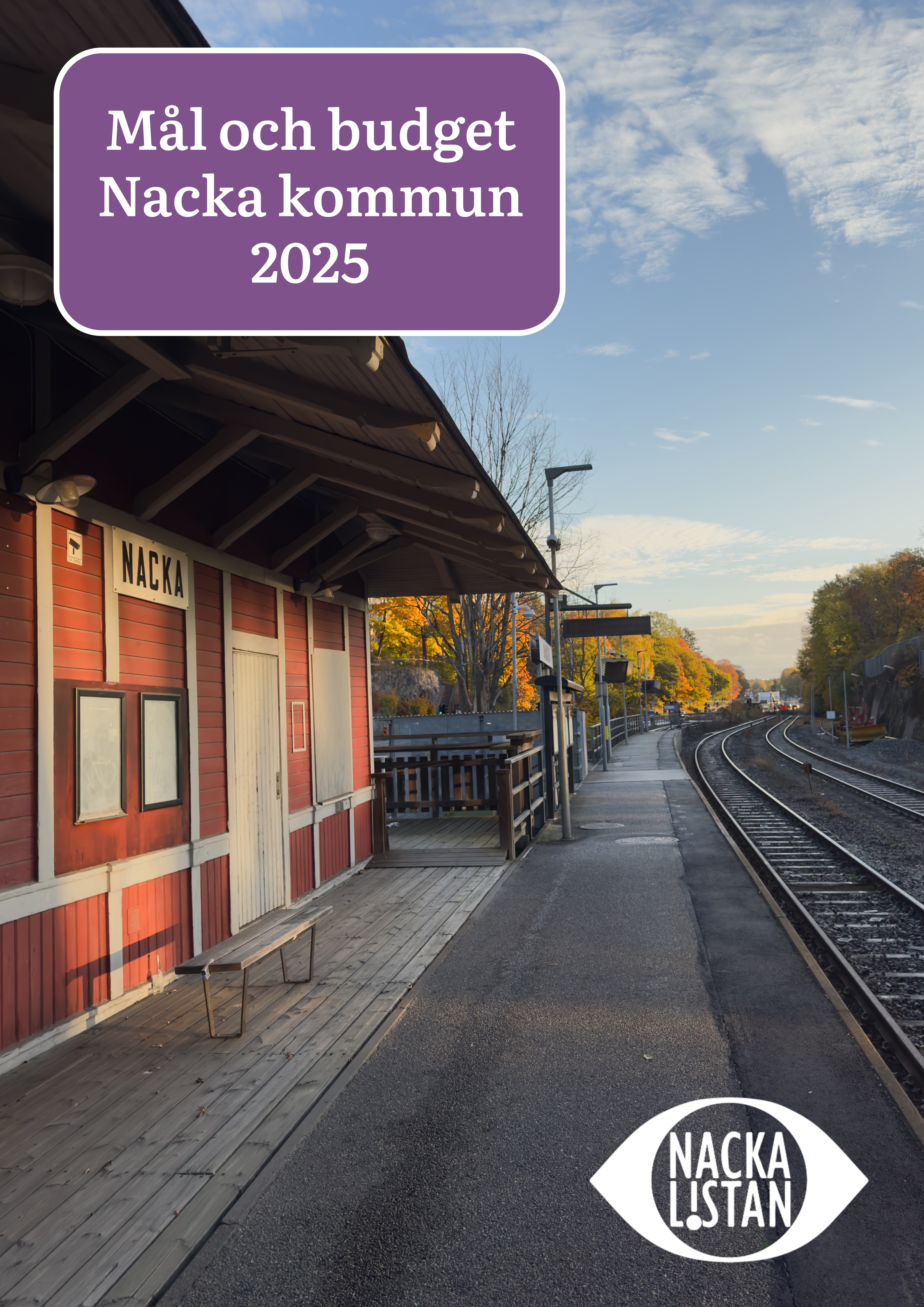 Nacka stationshus i Sickla