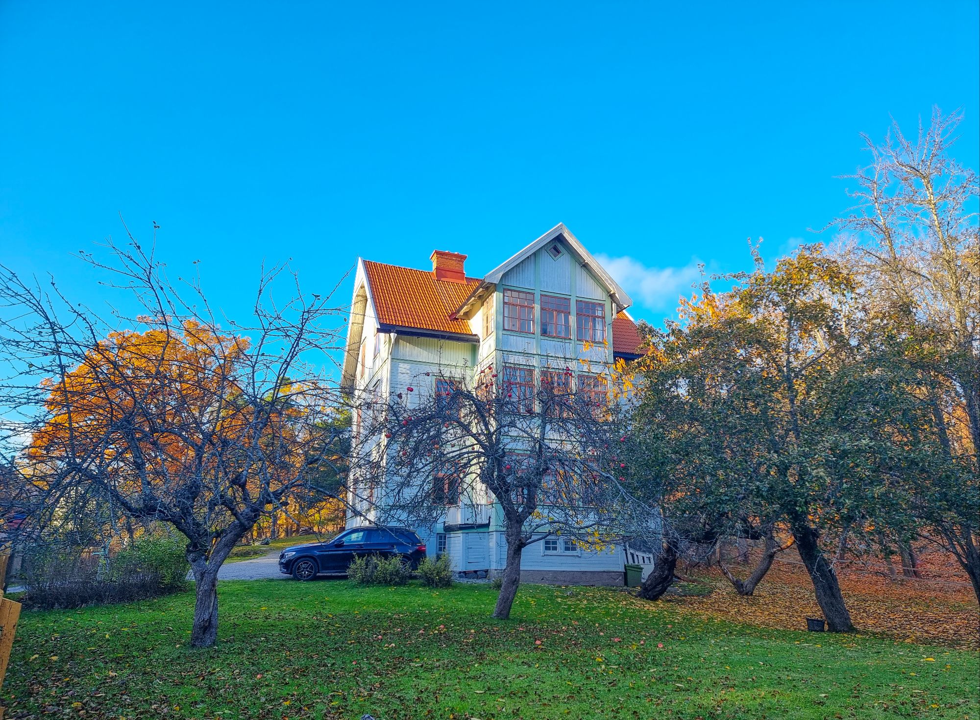Villa Samsiö på Birkavägen i Birka