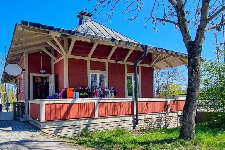 Nacka stationshus i Sickla